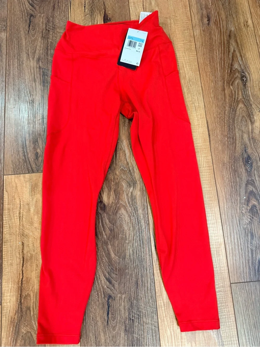 Nike Girls Bright Red Performance Leggings